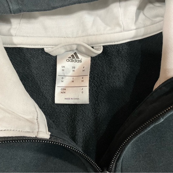 Adidas YTK Full-Zip Hoodie Size Medium - Picture 3 of 6